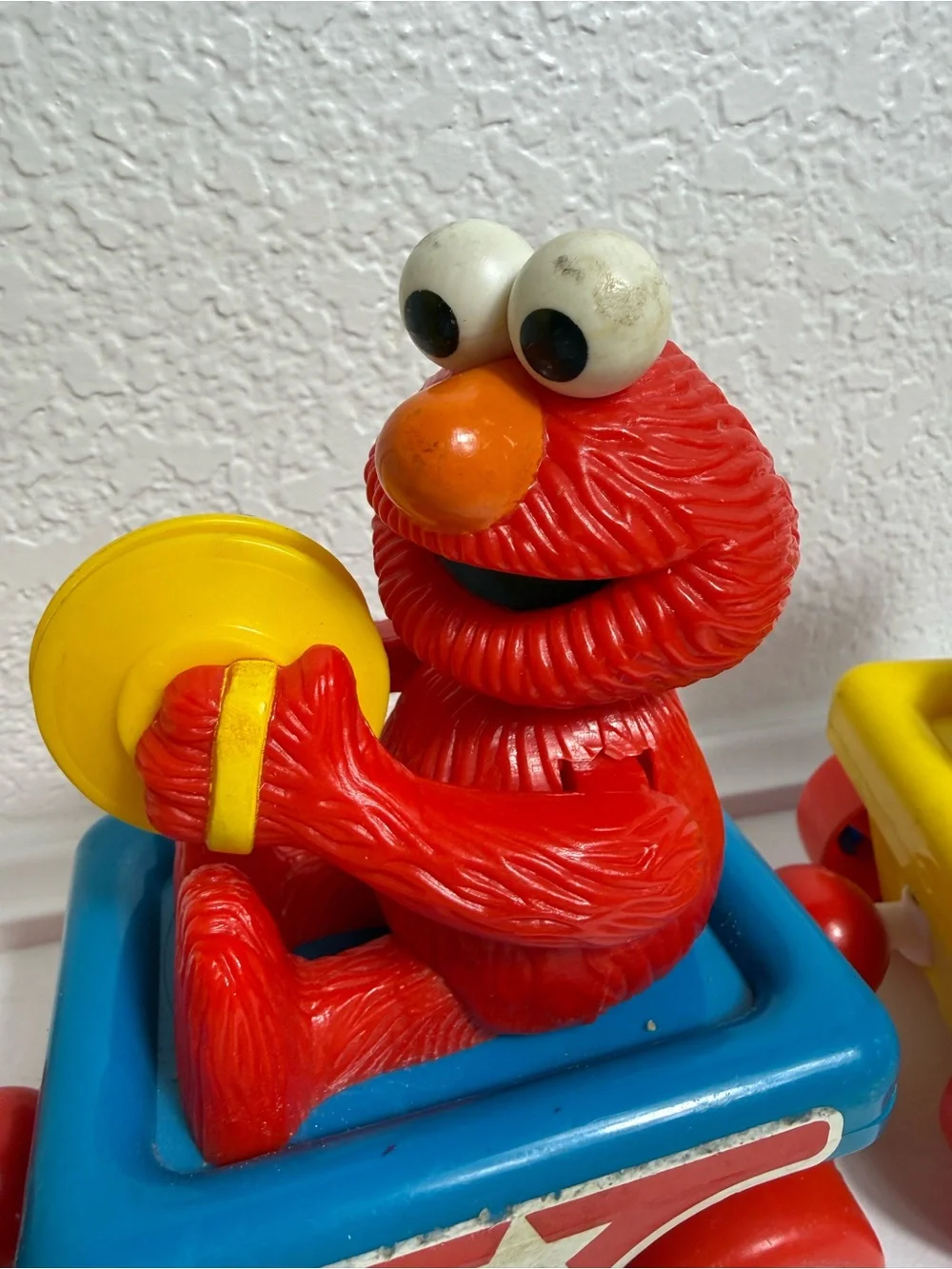 Vintage Sesame Street Band Parade Pull-Along Train Toy